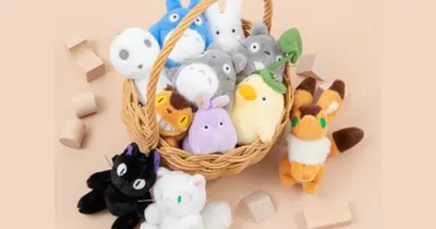 Studio Ghibli lanza una colección de peluches que celebra amistades icónicas.